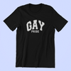 Gay Pride College Letter Style Shirt