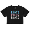 Trans Rights Crop Top