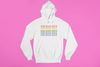 Kiss More Girls Rainbow Hoodie