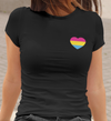 Pansexual Heart Pocket Print Shirt