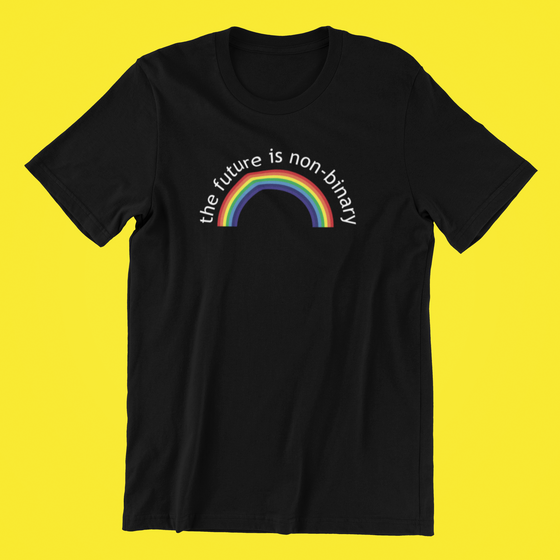 The Future is Nonbinary Rainbow Shirt