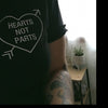 Hearts Not Parts Pansexual Pride T-Shirt