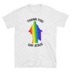 Thank You Gay Jesus - Funny Gay Pride Shirt - QueerlyDesigns