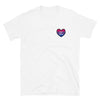 Not a Phase Bisexual Heart Shirt
