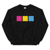 Pansexual Flag Squares Sweatshirt