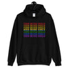 Kiss More Girls Rainbow Hoodie