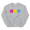 Pansexual Flag Squares Sweatshirt