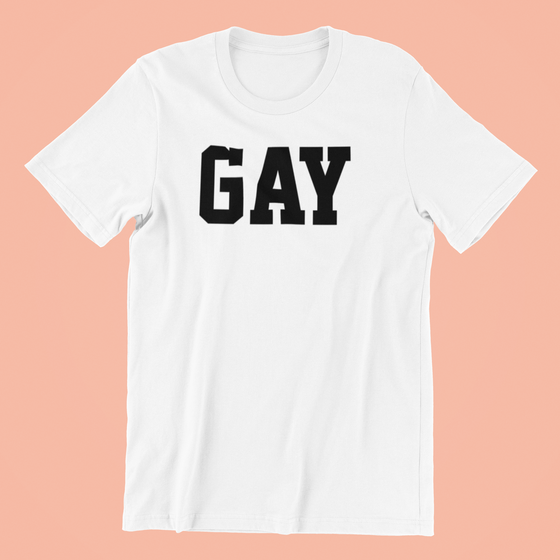 Gay College Style Shirt
