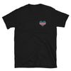 Striped Trans Pride Heart Shirt