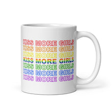  Kiss More Girls Rainbow Mug