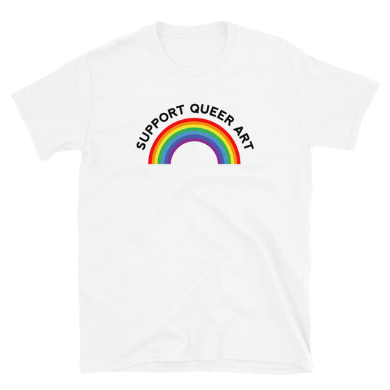 Support Queer Art Rainbow Shirt