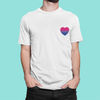 Bisexual Heart Shirt