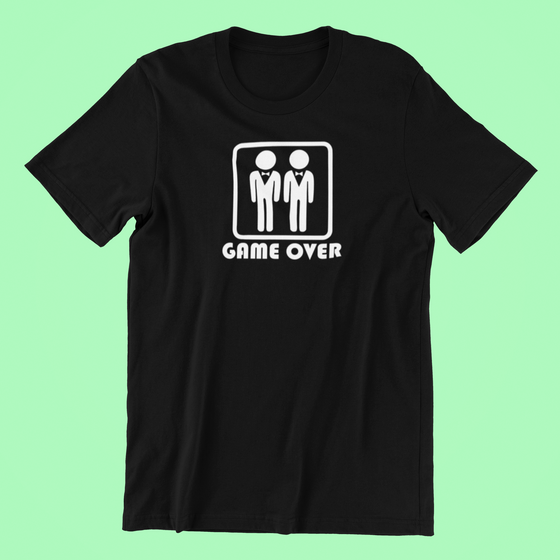 Game Over Grooms Shirt