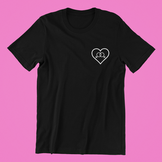 Intertwined Female Symbols Lesbian Pride T-Shirt