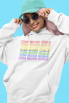 Kiss More Girls Rainbow Hoodie