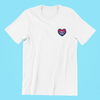 Not a Phase Bisexual Heart Shirt