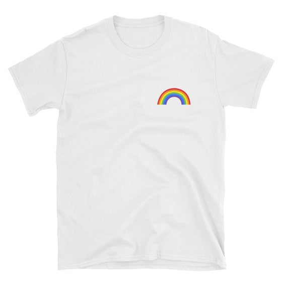 Gay Pride Shirt - Small Cute Rainbow