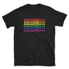 Adam and Steve Rainbow Gay Pride Shirt - Black