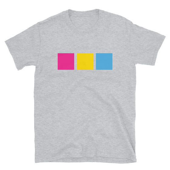 Pansexual Flag Squares Shirt