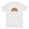 Melting Rainbow Gay Pride T-Shirt - White Tee