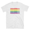 Adam and Steve Rainbow Gay Pride Shirt - White