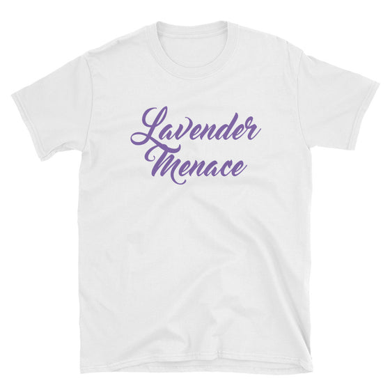 Lavender Menace Lesbian Pride Shirt