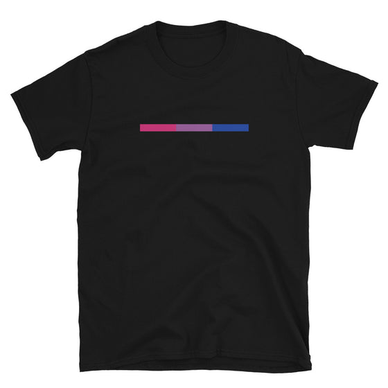 Horizontal Bisexual Flag Line Shirt