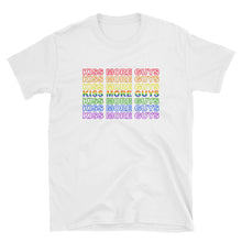  Kiss More Guys Gay Pride Shirt - White
