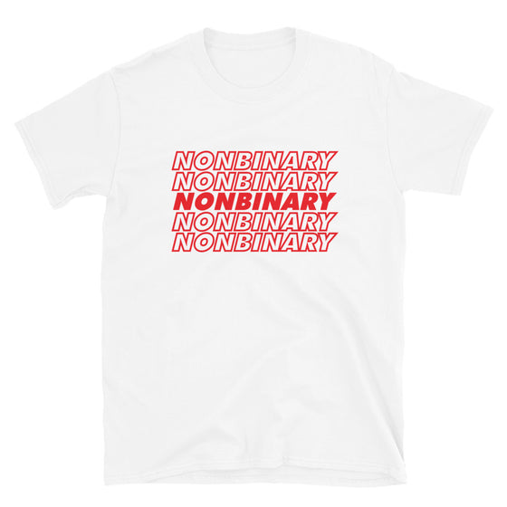 Nonbinary Thank You Bag Shirt