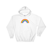 Rainbow Gay Pride Hoodie - White